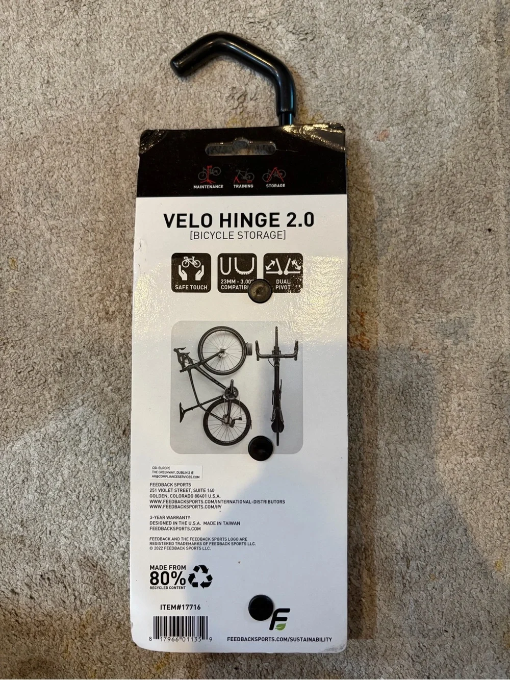 NWT Feedback Sports Velo Hinge 2.0